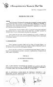 Municipal decree