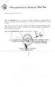 Municipal decree